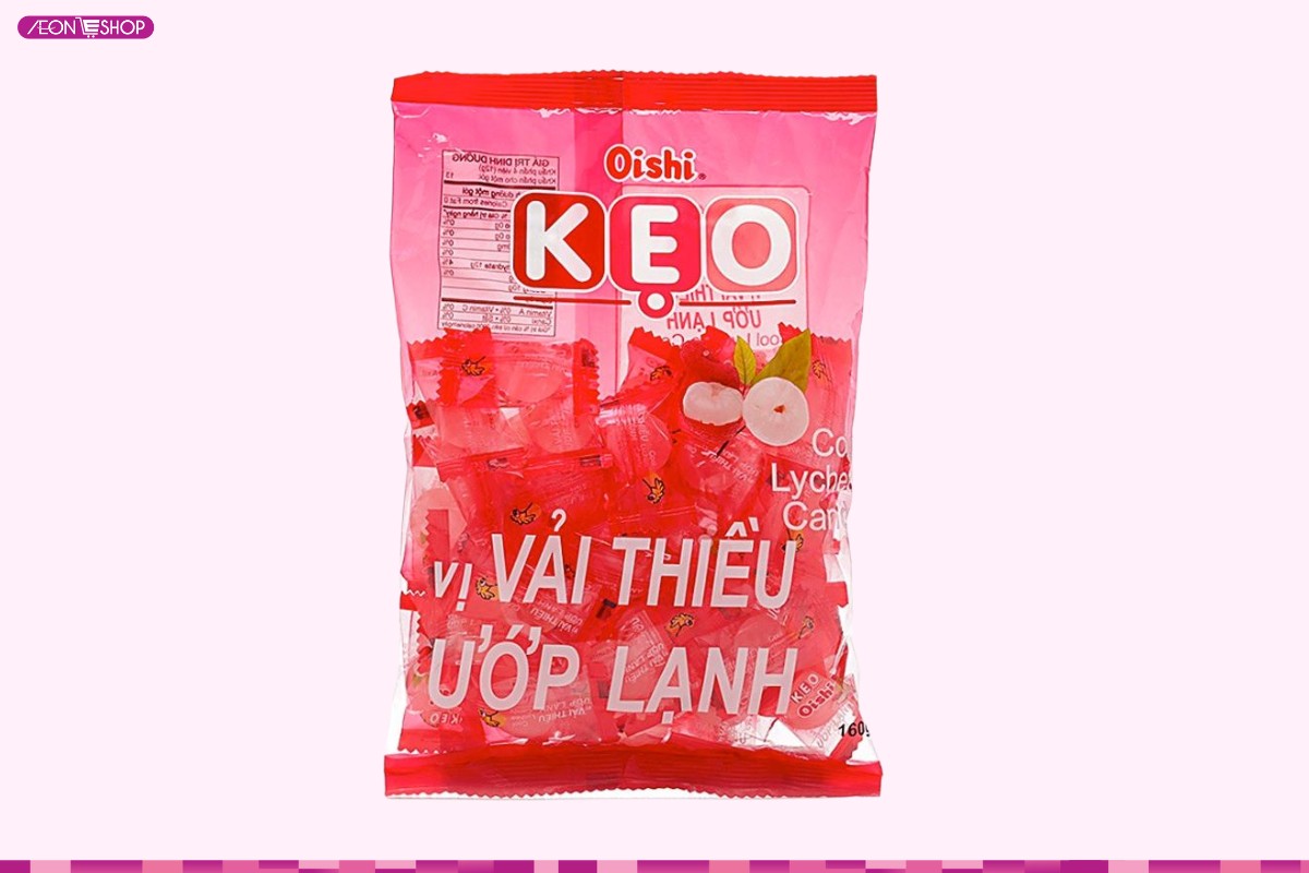 Kẹo Oishi vải thiều