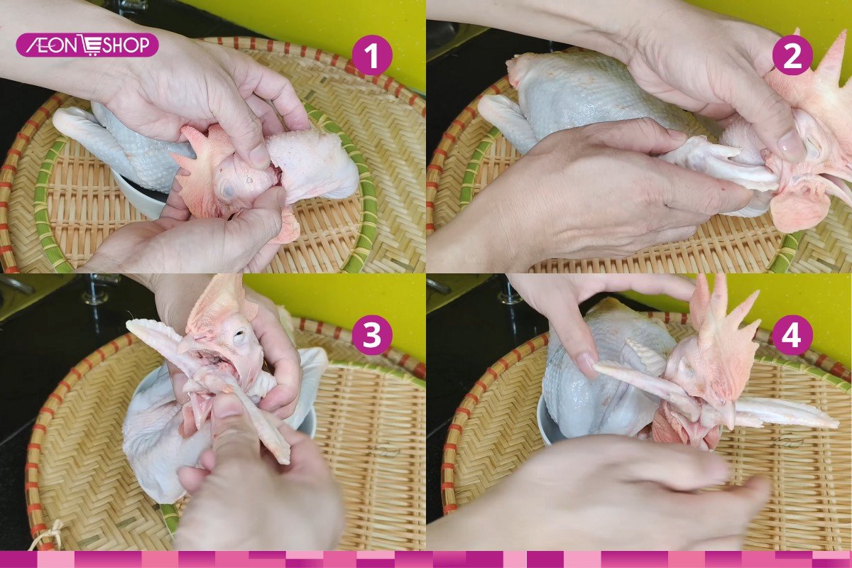 Cách tạo dáng gà chầu