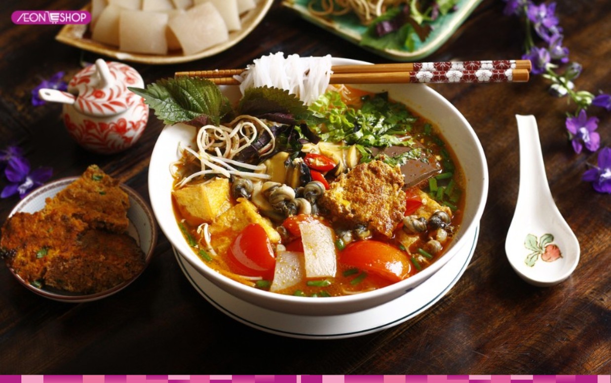 Món bún riêu ốc