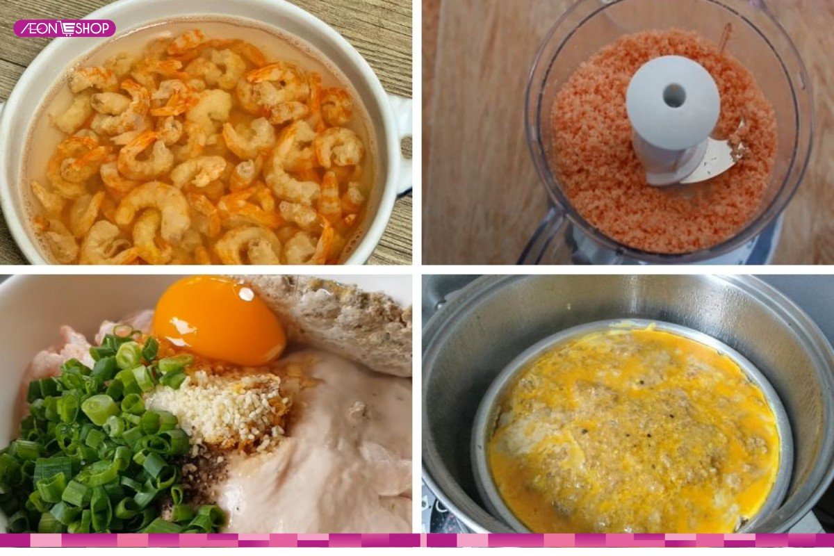 Các bước làm riêu trứng