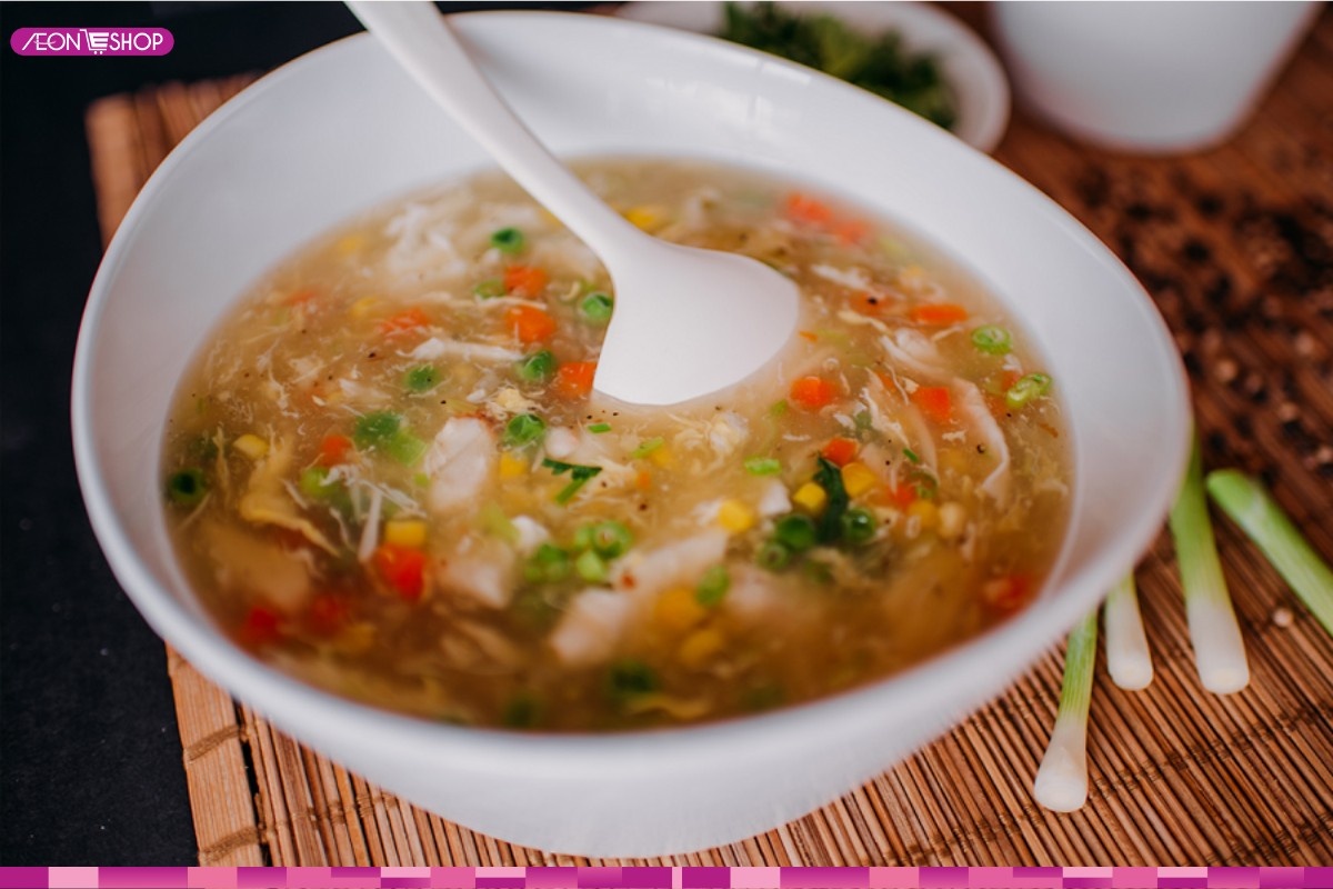 Cách làm súp cua rau củ cho bé