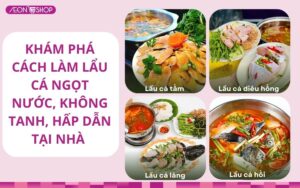 Cách nấu lẩu cá