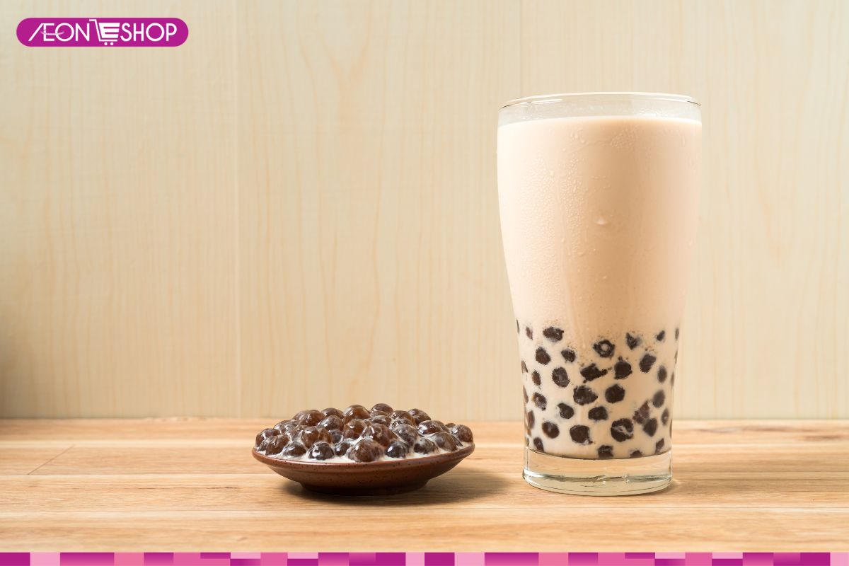 Hồng trà sữa làm bằng sữa tươi