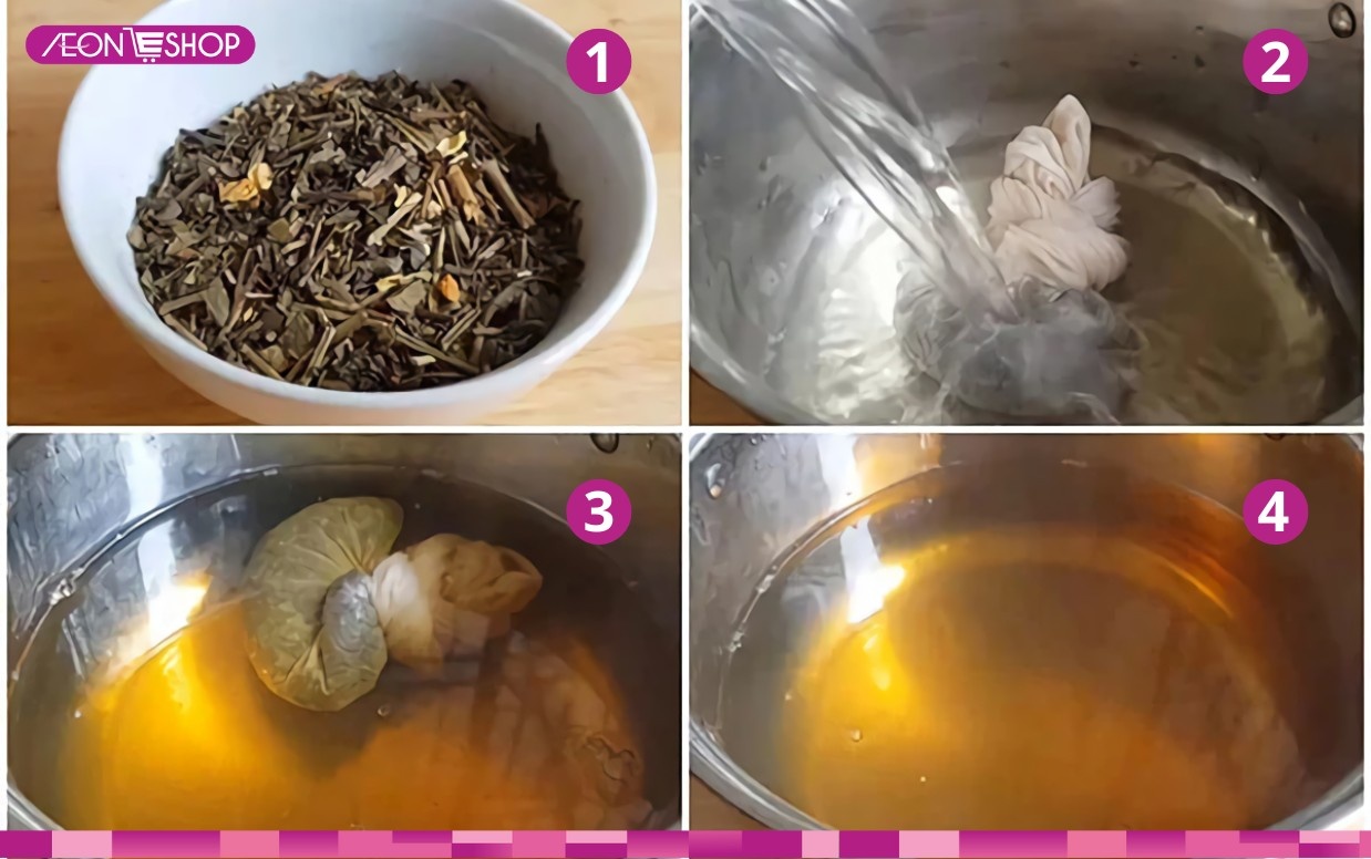 Ủ trà là bước quan trọng trọng trong cách làm trà mãng cầu