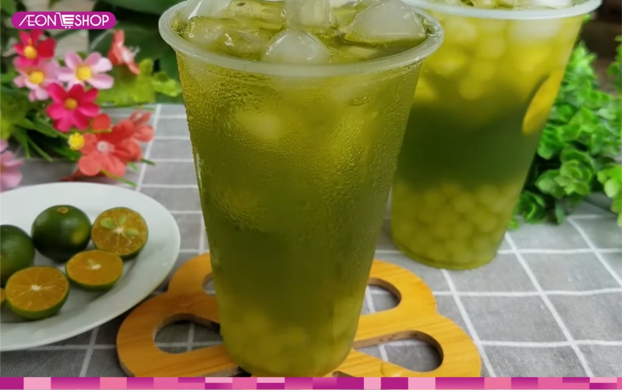 Cách làm trà tắc thái xanh