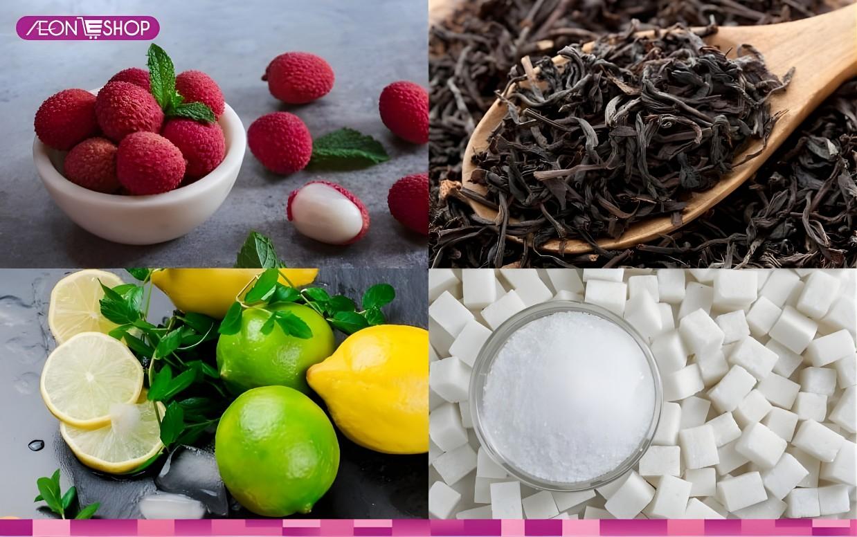 Nguyên liệu làm trà vải