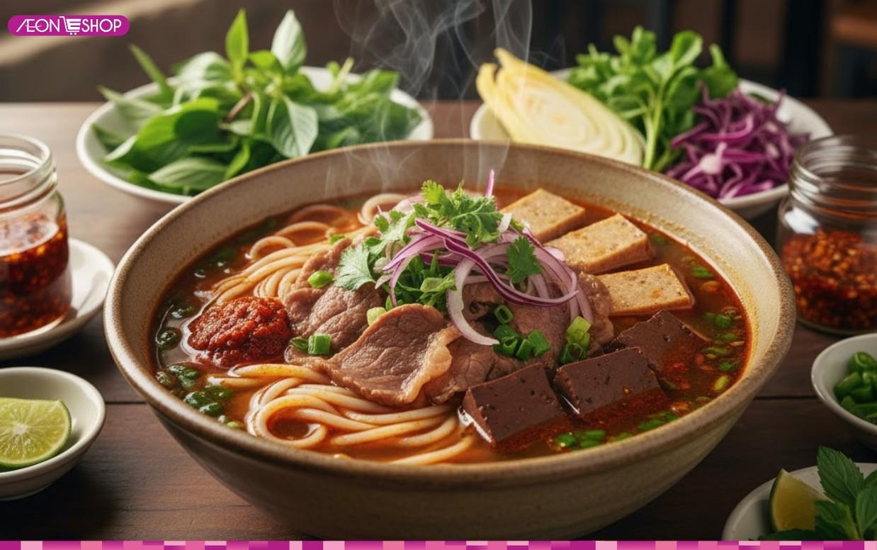Cách nấu bún bò Huế thơm ngon, đơn giản chuẩn vị