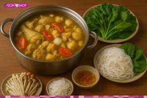 Cách nấu lẩu gà nòi