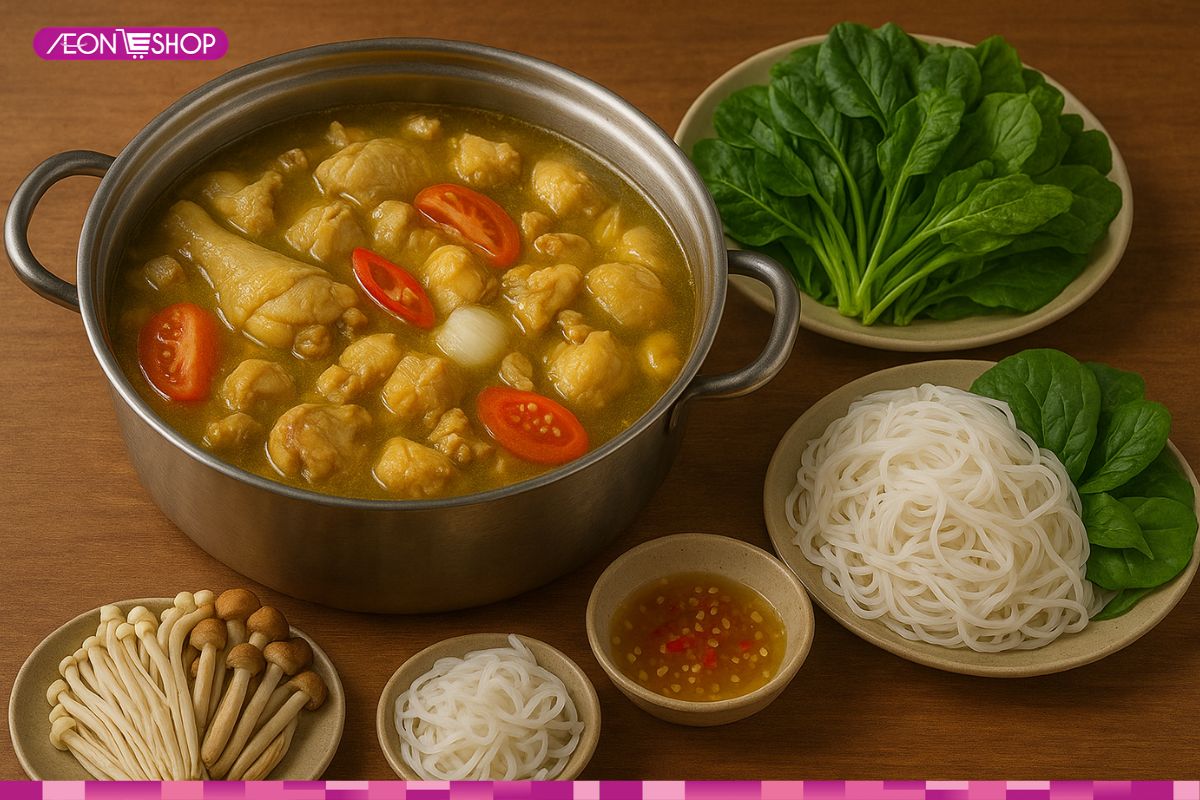 Học cách nấu lẩu gà nòi (gà chọi, gà đá) đơn giản mà ngon khó cưỡng