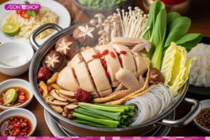 Cách nấu lẩu gà thuốc bắc