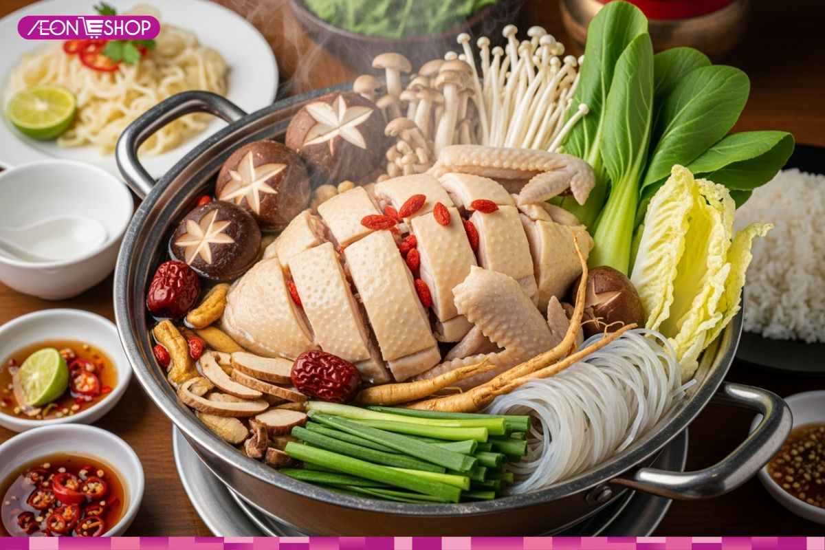 Cách nấu lẩu gà thuốc bắc thơm ngon, bổ dưỡng ngay tại nhà