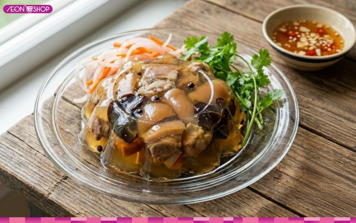 Cách nấu thịt đông truyền thống ngon, bóng mịn, siêu cuốn