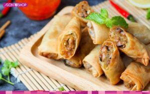 Cách làm món chả giò vàng ruộm