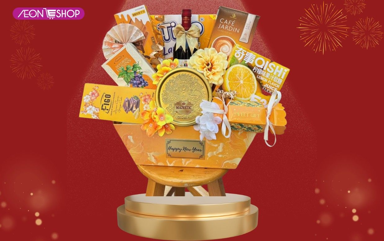 59+ Mẫu giỏ quà Tết đẹp, sang trọng và ý nghĩa để biếu tặng trong dịp Tết Ngyên Đán