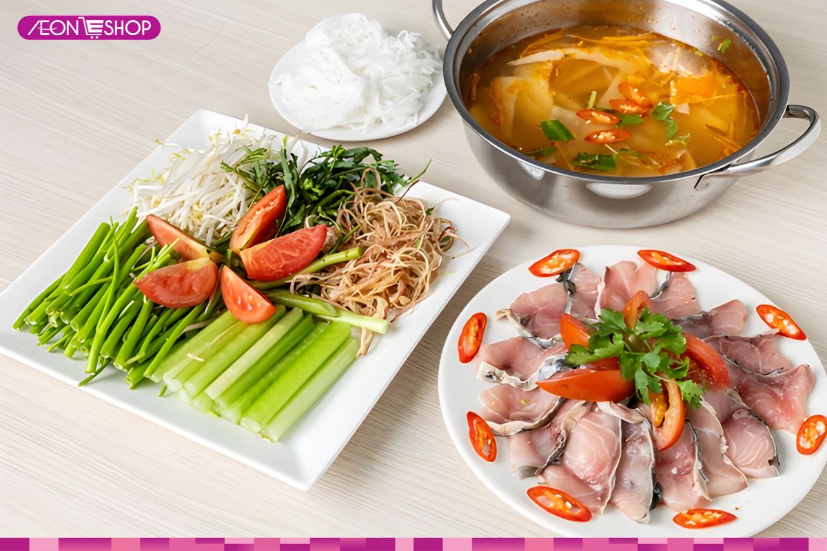 Cách nấu lẩu cá bớp măng chua cay ngon, không tanh siêu hấp dẫn