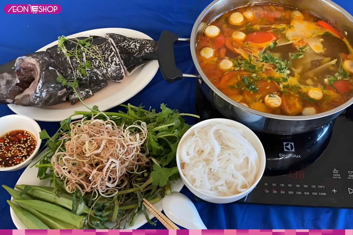 Cách nấu lẩu cá mú thơm ngon, chua cay hấp dẫn cho bữa ăn gia đình