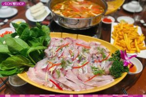 Cách nấu lẩu cá trắm