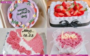 Các mẫu bánh kem 8-3 đẹp