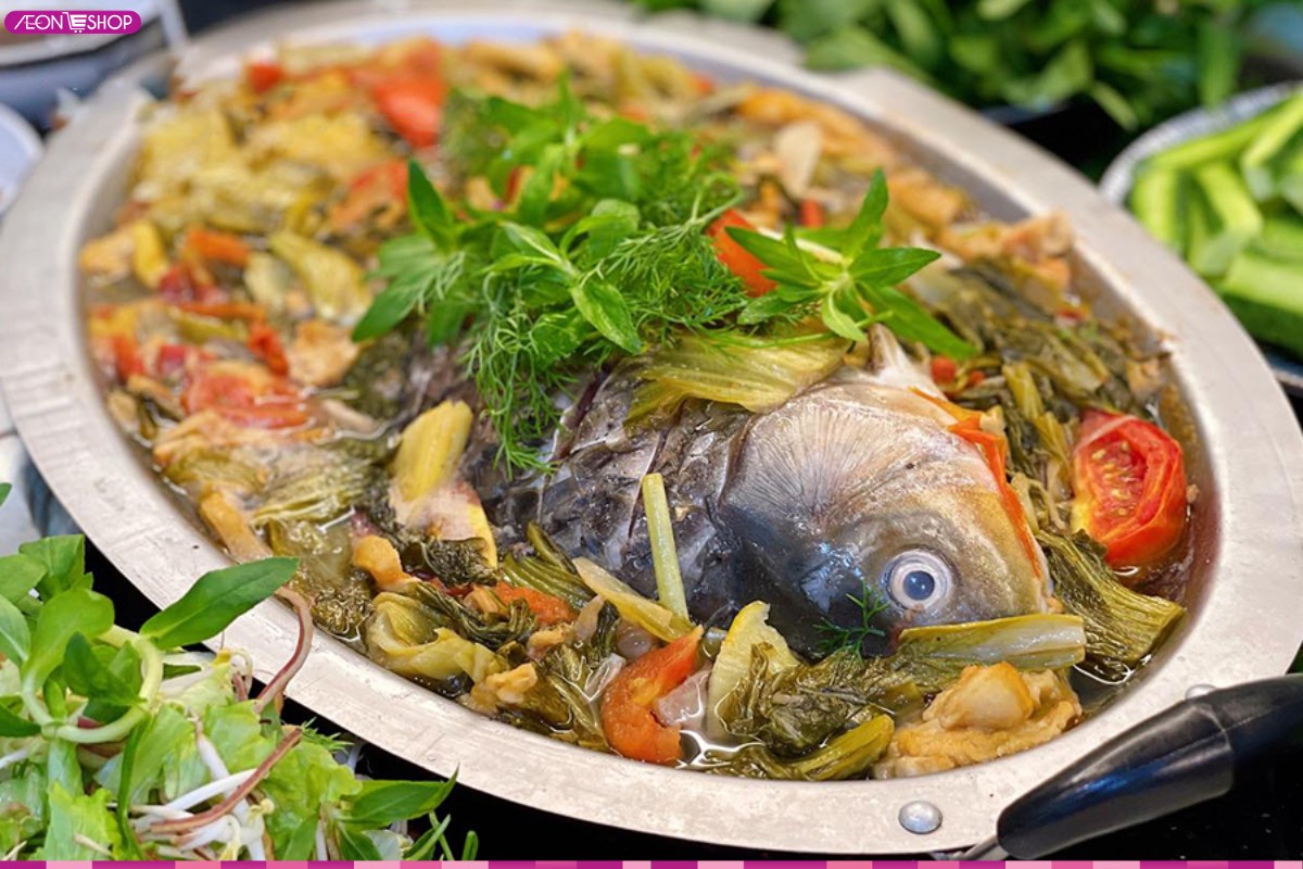 Cách làm cá chép om dưa ngon chuẩn vị, cá ngọt thịt không tanh