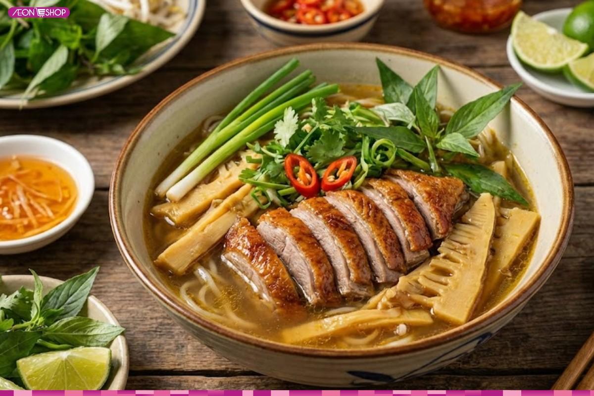 Cách nấu bún măng vịt ngon, ngọt nước, thịt mềm tại nhà